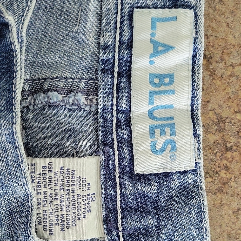 L.A. Blues Classic Blue Denim Shorts